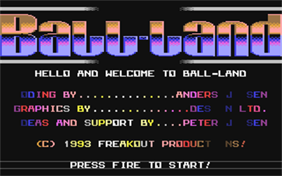 Ball-Land - Screenshot - Game Title Image