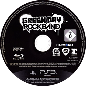 Green Day: Rock Band - Disc Image