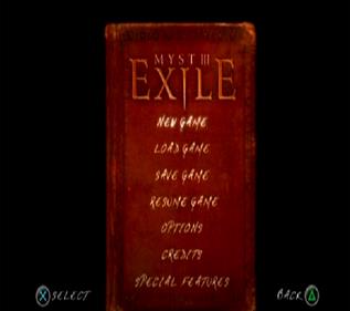 Myst III: Exile - Screenshot - Game Title Image