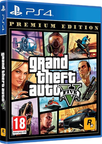 Grand Theft Auto V - Box - 3D Image