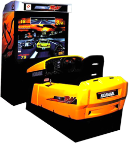 Midnight Run: Road Fighter 2 - Arcade - Cabinet Image