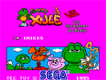 Sapo Xulé vs Os Invasores do Brejo - Screenshot - Game Title Image