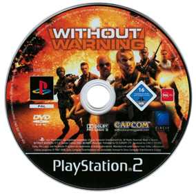 Without Warning - Disc Image