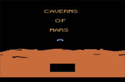 Caverns of Mars - Screenshot - Game Title