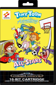 Tiny Toon Adventures: ACME All-Stars - Box - Front - Reconstructed Image