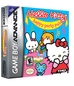 Hello Kitty: Happy Party Pals - Box - 3D Image