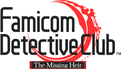 Famicom Detective Club: The Missing Heir - Clear Logo Image