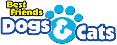 Paws & Claws: Best Friends: Dogs & Cats - Clear Logo Image