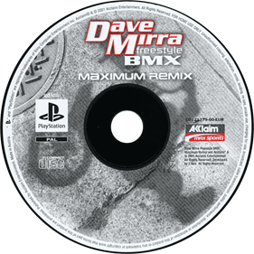 Dave Mirra Freestyle BMX: Maximum Remix - Disc Image