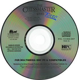 The Chessmaster 4000 Turbo - Disc Image