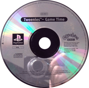 Tweenies: Game Time - Disc Image