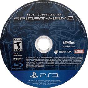 The Amazing Spider-Man 2 - Disc Image