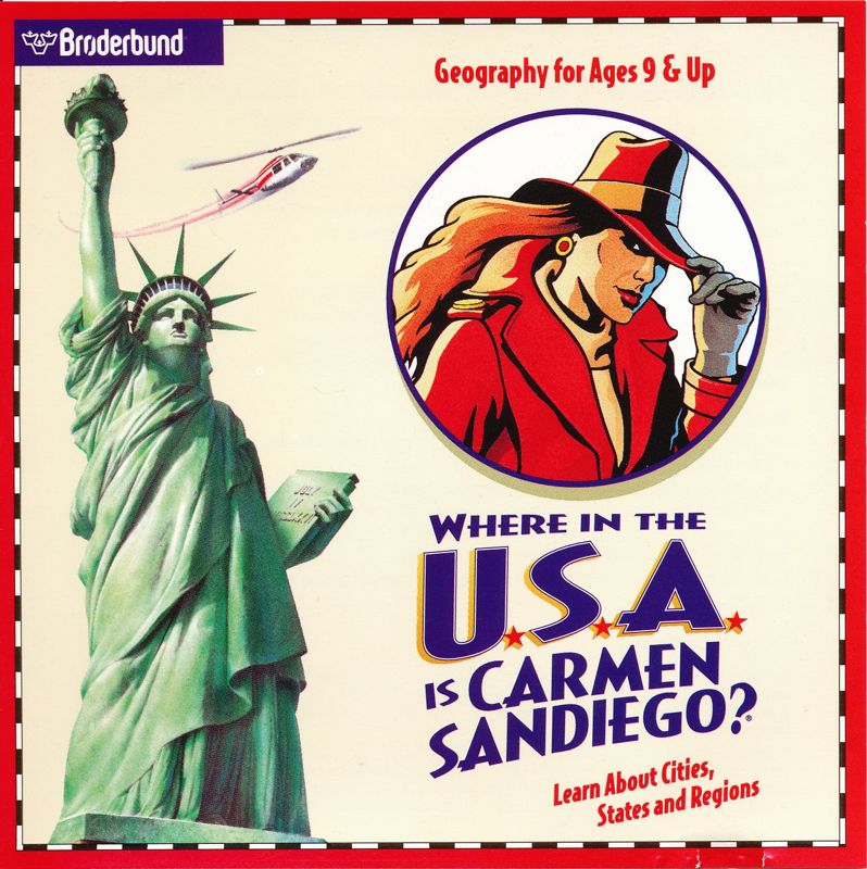 Where in the U.S.A. is Carmen Sandiego?