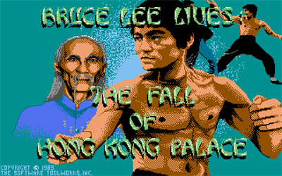 Bruce Lee Lives - Screenshot - Game Title Image