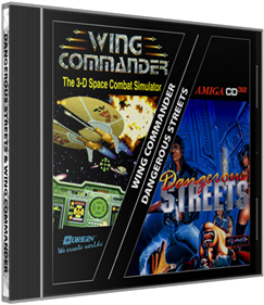 Dangerous Streets & Wing Commander - Box - 3D Image