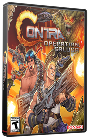 Contra: Operation Galuga - Box - 3D Image