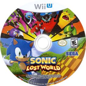 Sonic Lost World - Disc Image
