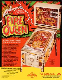 Fire Queen - Advertisement Flyer - Front Image
