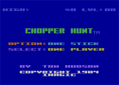Chopper Hunt - Screenshot - Game Title Image