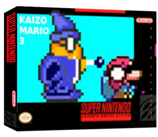 Kaizo Mario World 3 - Box - 3D Image