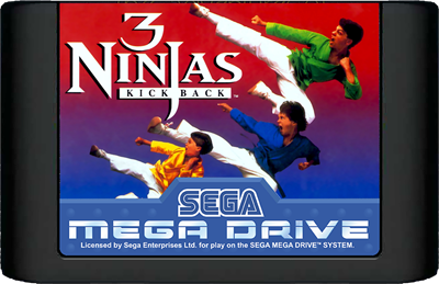 3 Ninjas Kick Back - Fanart - Cart - Front Image