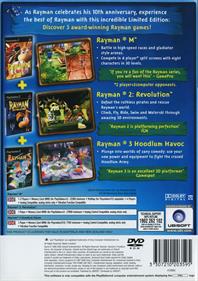 Rayman: 10th Anniversary Collection - Box - Back Image