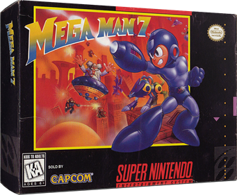 Mega Man 7 - Box - 3D Image