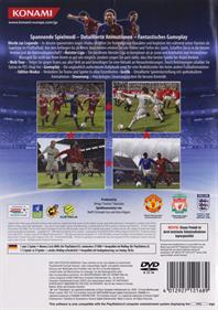 PES 2009: Pro Evolution Soccer - Box - Back Image