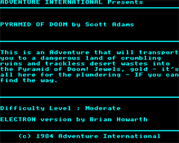 Pyramid of Doom  - Screenshot - Gameplay Image