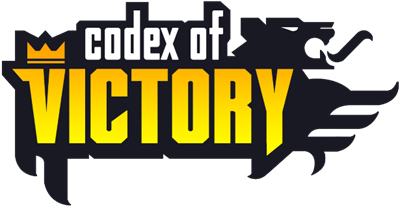 Codex of Victory - Clear Logo Image