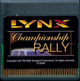 Championship Rally - Cart - Front Image