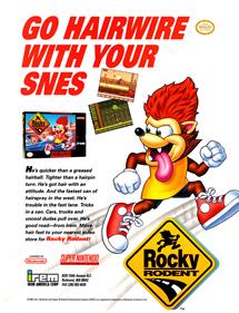 Rocky Rodent - Advertisement Flyer - Front Image