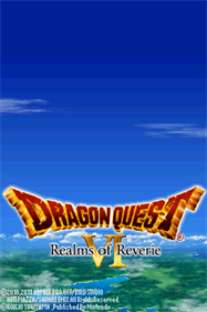 Dragon Quest VI: Realms of Revelation - Screenshot - Game Title Image