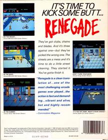 Renegade - Box - Back Image