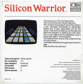 Silicon Warrior - Box - Back Image