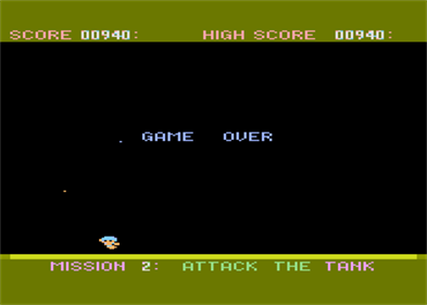 Star Blazer - Screenshot - Game Over Image