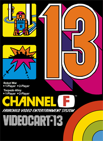 Videocart-13: Robot War, Torpedo Alley - Box - Front Image