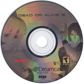 Dead or Alive 2 - Disc Image