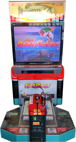 Sega Bass Fishing Deluxe - Arcade - Cabinet Image