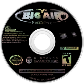 Big Air Freestyle - Disc Image