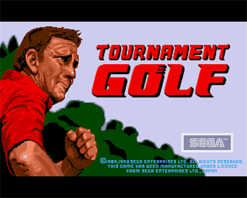 Tournament Golf - Screenshot - Game Title Image