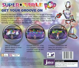 Super Bubble Pop - Box - Back Image