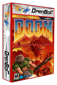 Doom Ultra Violence - Box - 3D Image