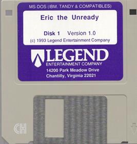 Eric the Unready - Disc Image