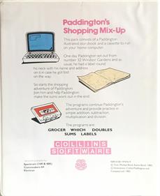 Paddington's Shopping Mix-Up - Box - Back Image