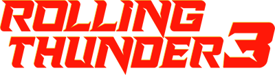 Rolling Thunder 3 - Clear Logo Image