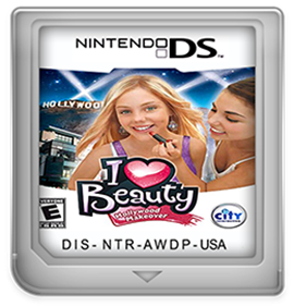 I Love Beauty: Hollywood Makeover - Fanart - Cart - Front Image