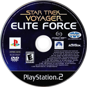 Star Trek: Voyager: Elite Force - Disc Image