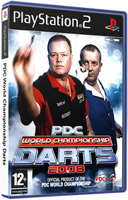 PDC World Championship Darts 2008 - Box - 3D Image