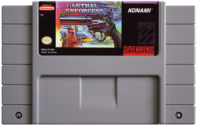 Lethal Enforcers - Fanart - Cart - Front Image